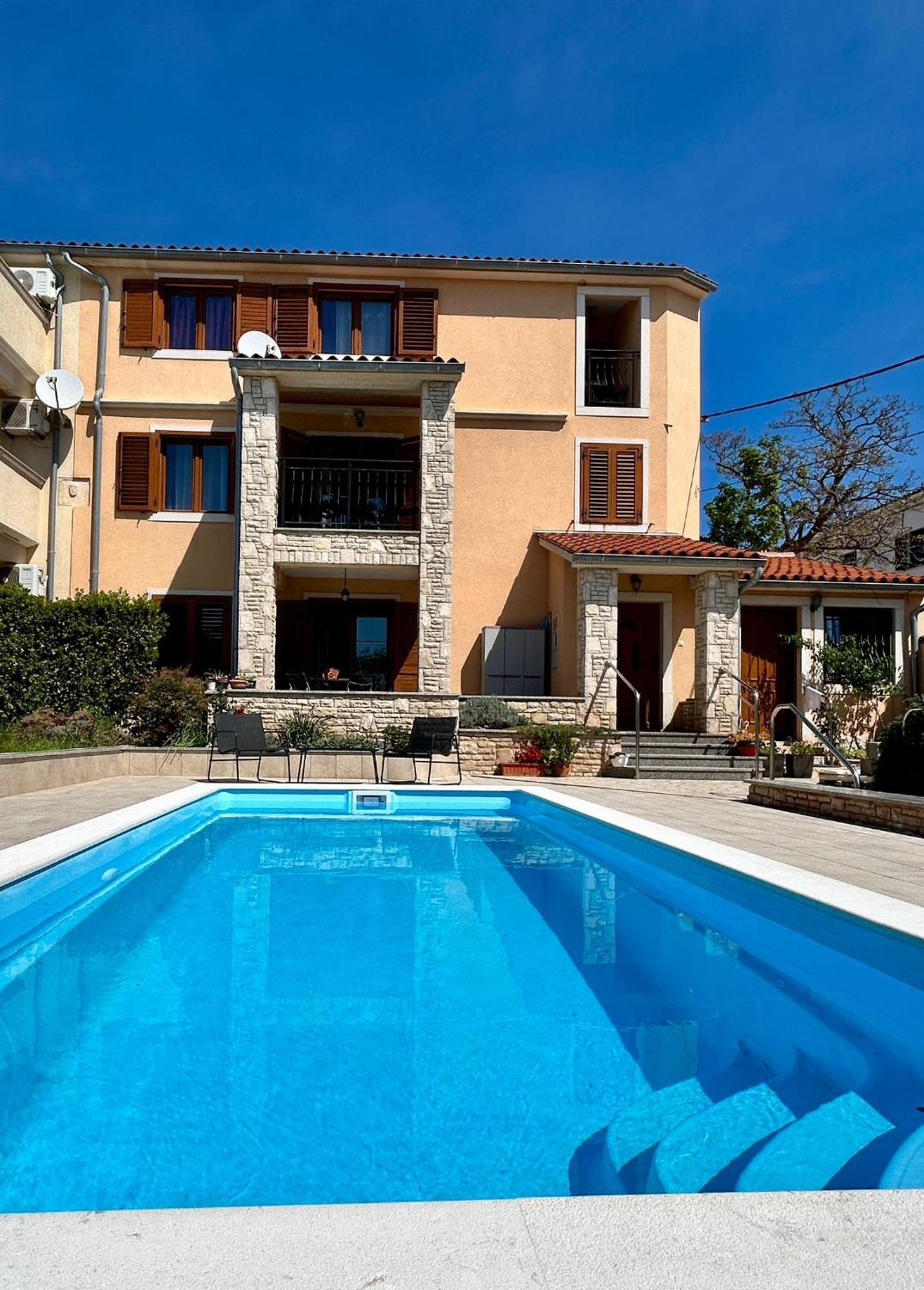 Villa Krasa Sea View Apartmants With Pool Ližnjan 외부 사진