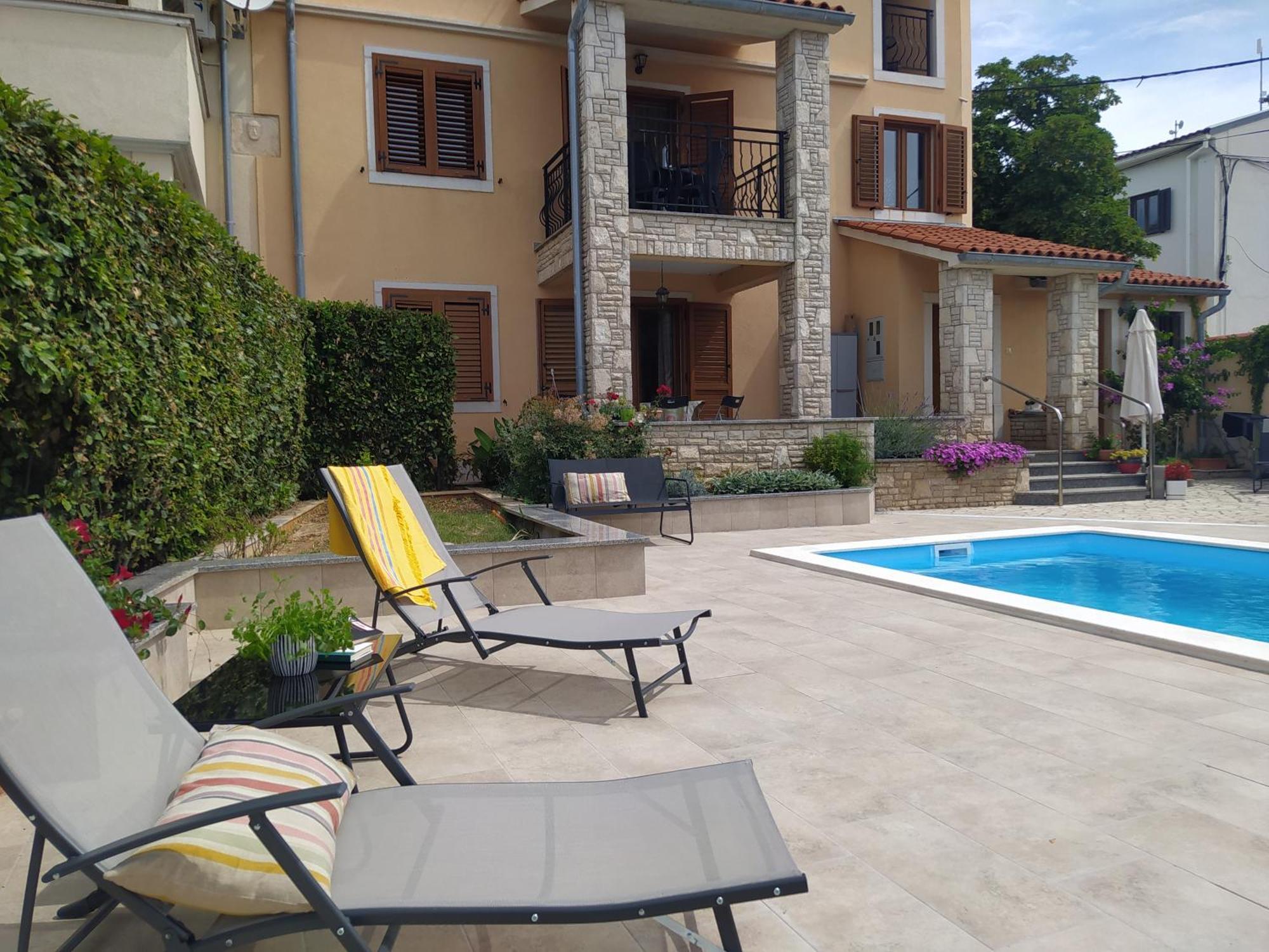 Villa Krasa Sea View Apartmants With Pool Ližnjan 외부 사진